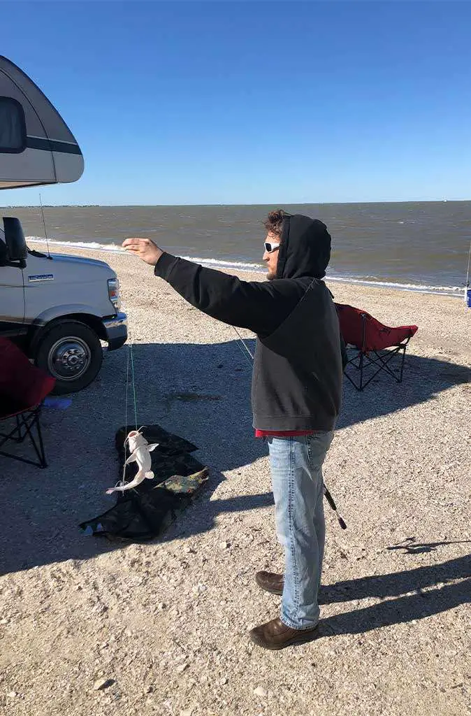 Camping on the Texas Coast: Port Aransas and Magnolia Beach