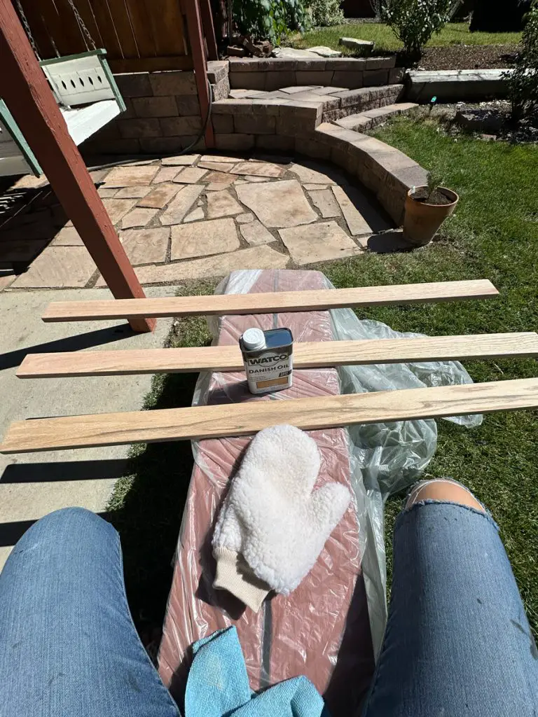 Renovating an Antique Garden Bench