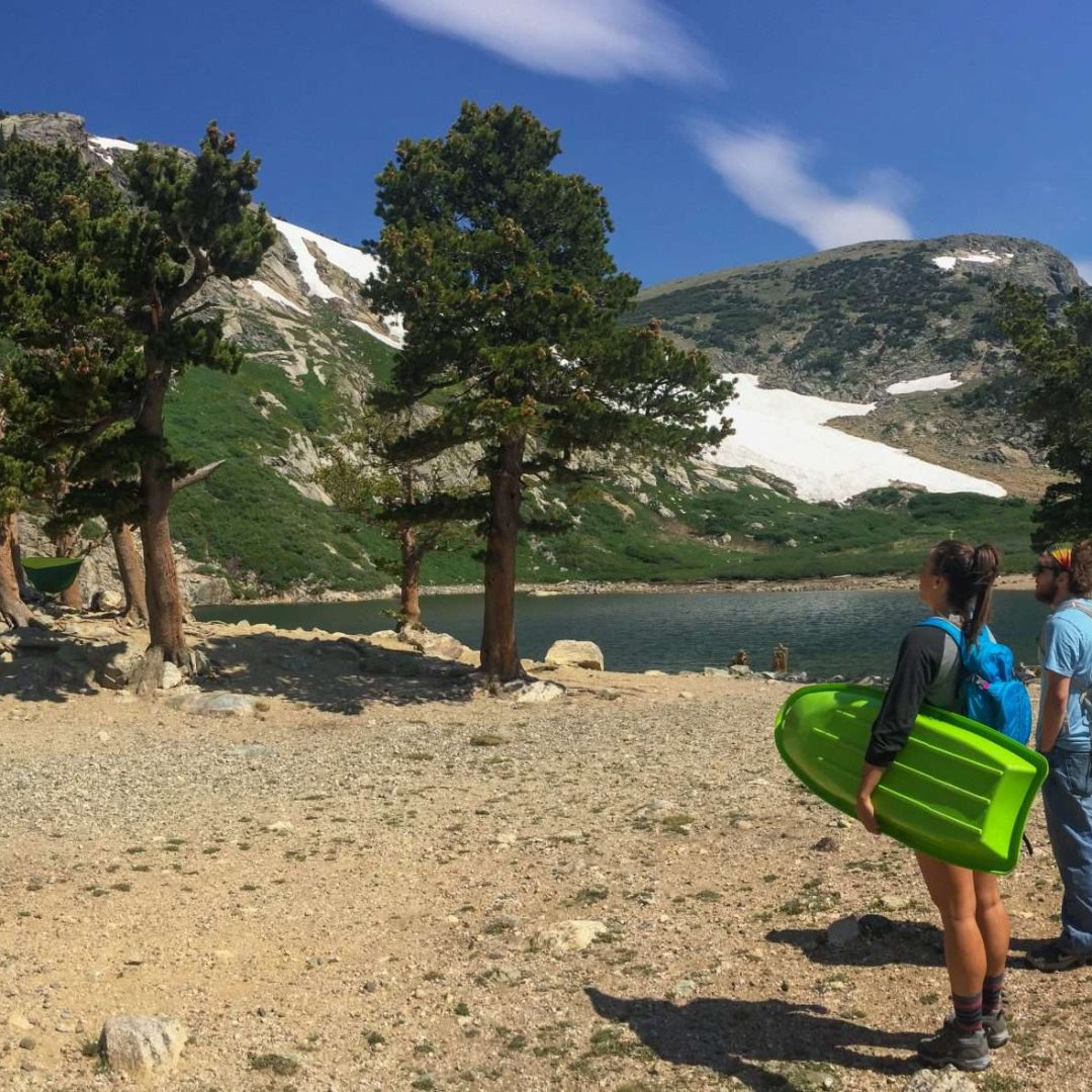 Hiking to St. Mary’s Glacier near Denver, Colorado