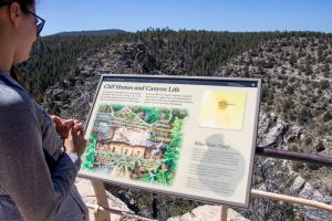 Photograph of Walnut Canyon National Monument taken by Stephanie Wilson