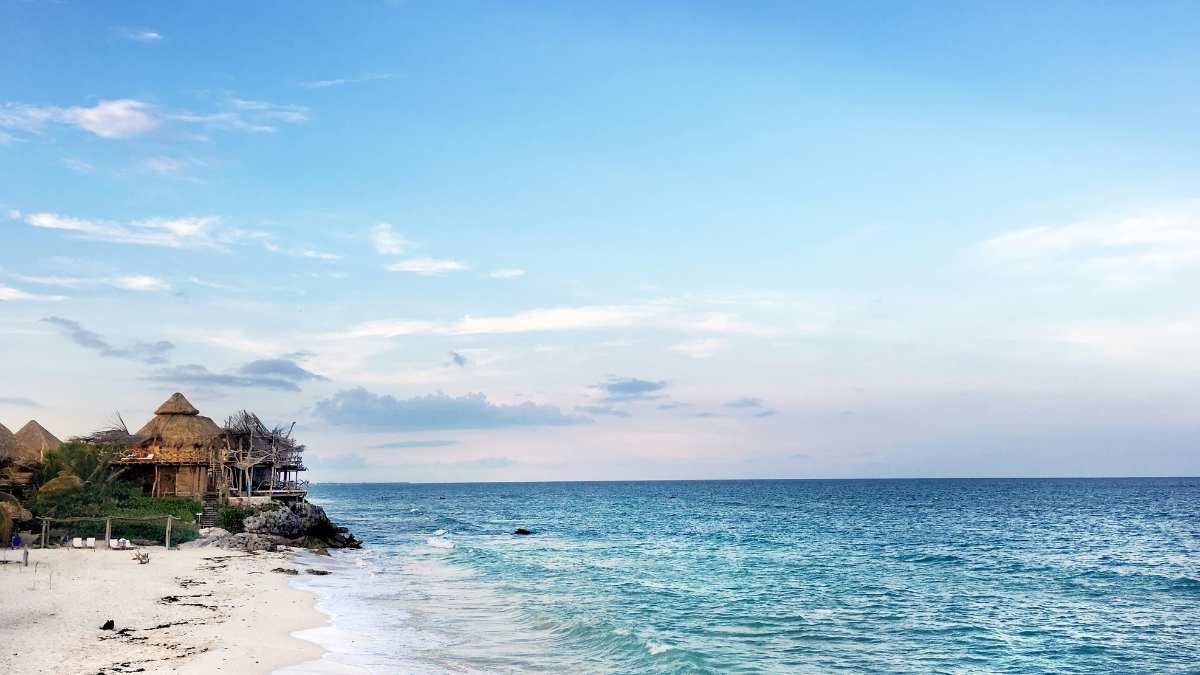 Photo of huts near the beach in Tulum Mexico for Applied Worldwide blog Spend Your Best Three Days In Tulum, Mexico's Unsuspecting New Mecca