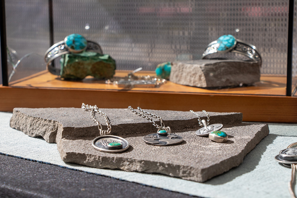 Photo of handmade jewelry at the Hartman Castle Art Fair for Applied Worldwide blog "Hartman Castle Welcome Community for First Time in Century"