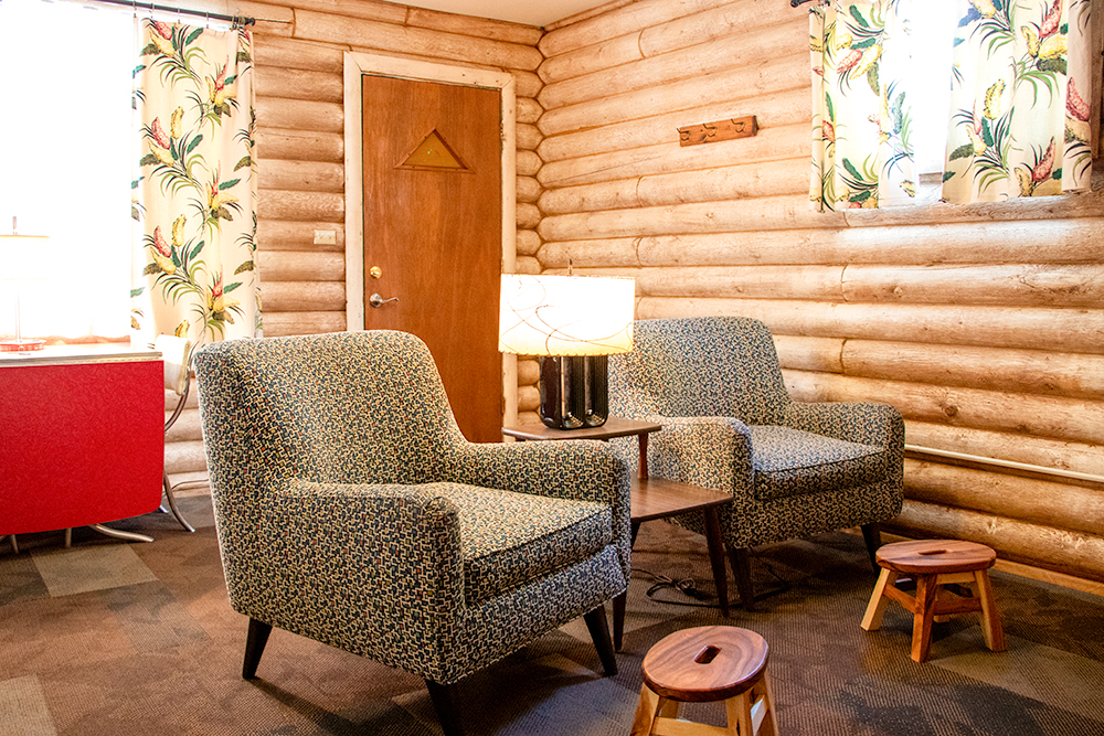 Photo of living room in Island Acres King Suite for Applied Worldwide Lifestyle blog "Island Acres Resort Motel from around the Web"
